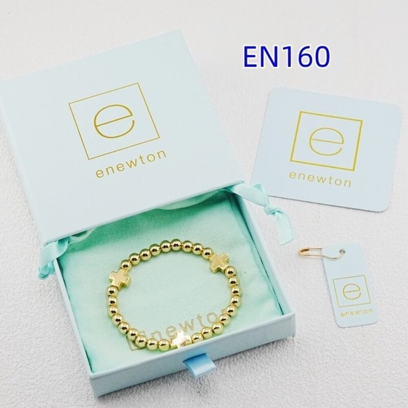 Enewton Gold Cross Bracelet - Picture 2 of 4